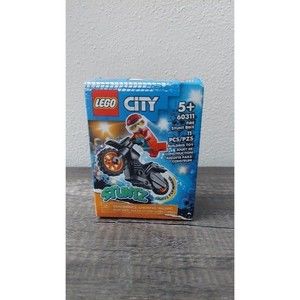 Lego City Fire Stunt Bike Set Stuntz Fly Wheel Lego Building Toy 60311 New NIB